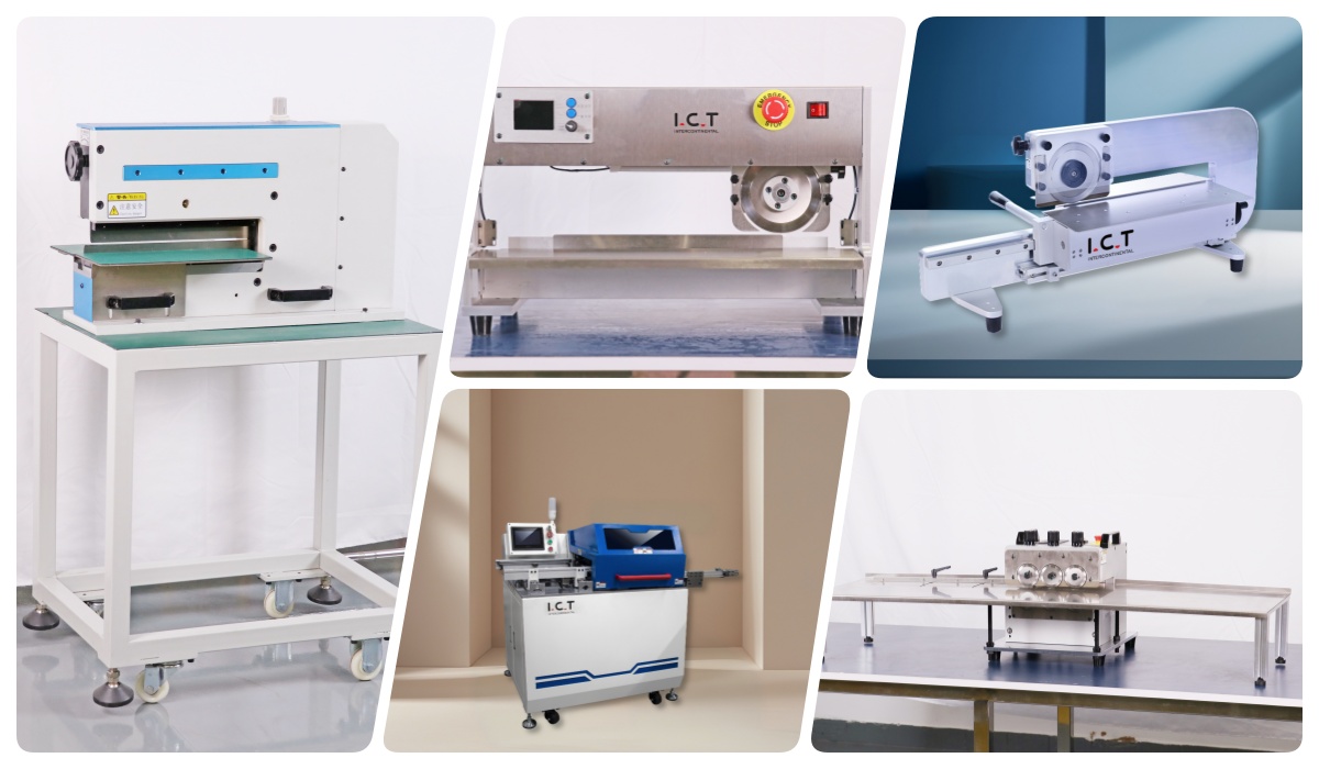 0-3 Maszyna do cięcia płytek PCB ICT w kształcie litery V