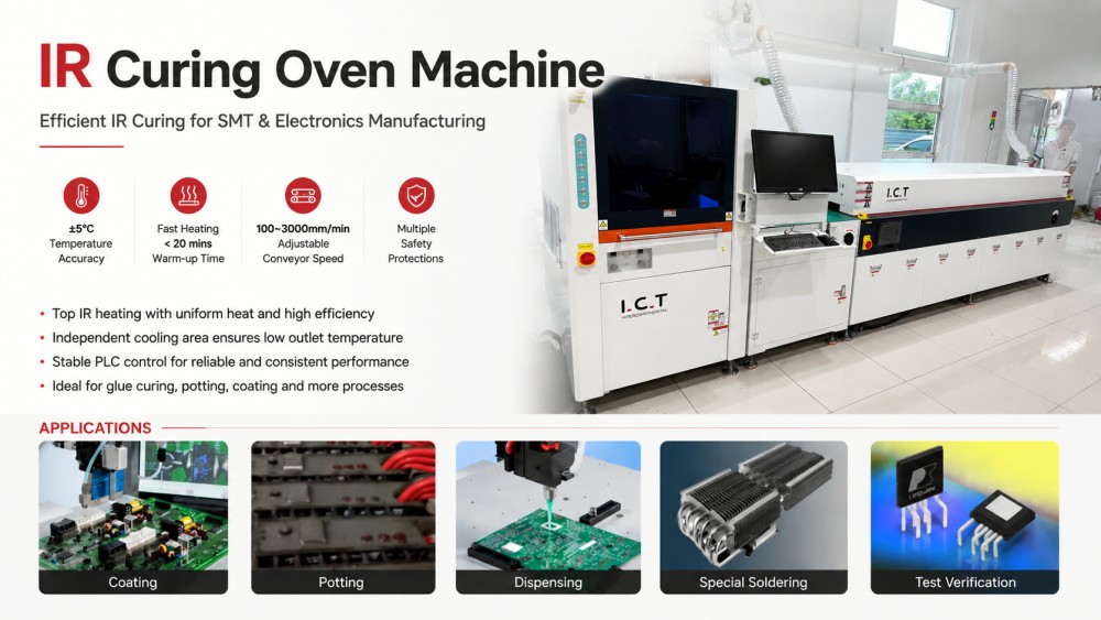 Application of IR Curing Oven Zastosowanie pieca do utwardzania IR