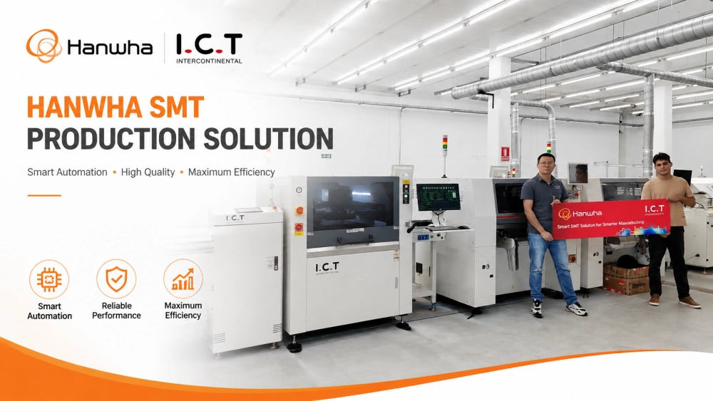 Linia produkcyjna ICT Hanwha SMT.webp
