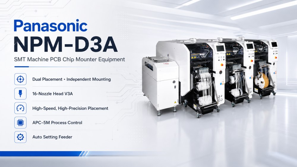 NPM D3A Panasonic Chip Mounter Moduł do montażu chipów NPM D3A Panasonic