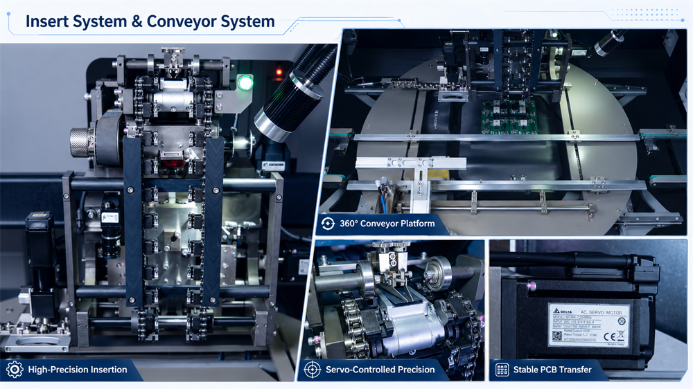 Wstaw system i system przenośnik&oacute;w