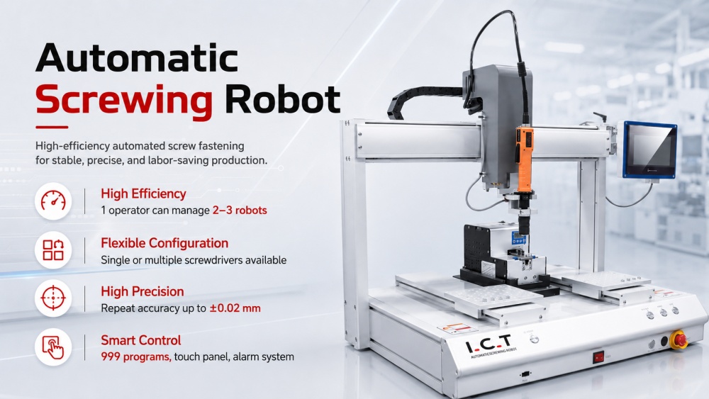Automatyczny robot do wkręcania